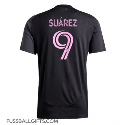 Inter Miami Luis Suarez #9 Fußballbekleidung Auswärtstrikot 2025-26 Kurzarm